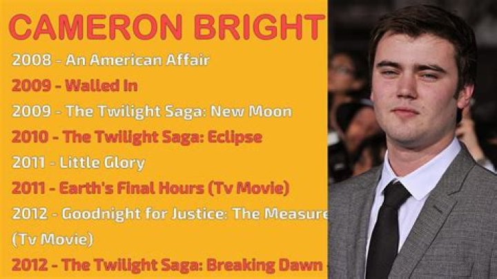 Cameron Bright Net Worth