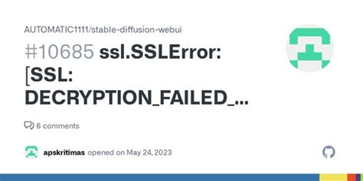 Experiencing the SSLError: 0x0000000 or SSL Connect Error on NHL 23