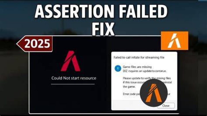 Fixing the FiveM Assertion Failure Error